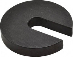 Gibraltar - 7/16 or 1/2" Bolt, 3/8" Thick, Black Oxide Finish, Case Hardened Steel C Washer - Grade 12L14, 17/32" Inside & 2-1/4" OD - Top Tool & Supply