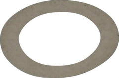 Gibraltar - 0.002" Thick, 0.25 to 0.255" Inside x 0.37 to 0.38" OD, Round Shim - 18-8 Stainless Steel - Top Tool & Supply