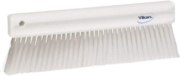 Vikan - Polyester Counter Brush - 2" Bristle Length, 11" Long x 1-1/4" Wide Head, White - Top Tool & Supply