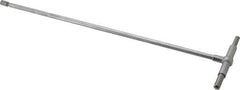 SPI - 2-1/8 to 3-1/2 Inch, 12 Inch Overall Length, Telescoping Gage - 12 Inch Long Handle, Hardened Tool Steel, Satin Chrome Finish - Top Tool & Supply