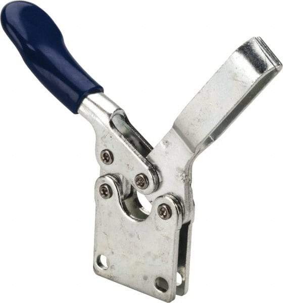 Gibraltar - 200 Lb Holding Capacity, Horizontal Handle, Manual Hold Down Toggle Clamp - 70° Handle Movement, 90° Bar Opening, U-Bar, Straight Base, Carbon Steel - Top Tool & Supply