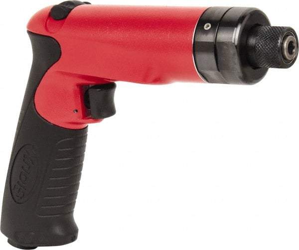 Sioux Tools - 1/4" Bit Holder, 2,500 RPM, Pistol Grip Handle Air Screwdriver - 58 In/Lb Torque, 30 CFM - Top Tool & Supply