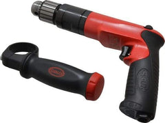 Sioux Tools - 3/8" Reversible Keyed Chuck - Pistol Grip Handle, 1,200 RPM, 14.16 LPS, 30 CFM, 1 hp - Top Tool & Supply