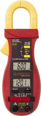 Amprobe - 3086905, CAT III, Digital True RMS HVAC Clamp Meter with 1.0236" Clamp On Jaws - 600 VAC/VDC, 600 AC Amps, Measures Voltage, Continuity, Current, Frequency, microAmps, Resistance, Temperature - Top Tool & Supply