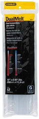 Stanley - 7/16" Diam, 10" Long, Opaque Hot Melt, Low Melt Glue Stick - GS Series - Top Tool & Supply