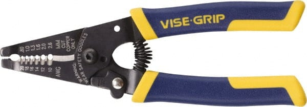 Irwin - Wire & Cable Strippers Type: Wire Stripper/Cutter Maximum Capacity: 10 AWG - Top Tool & Supply