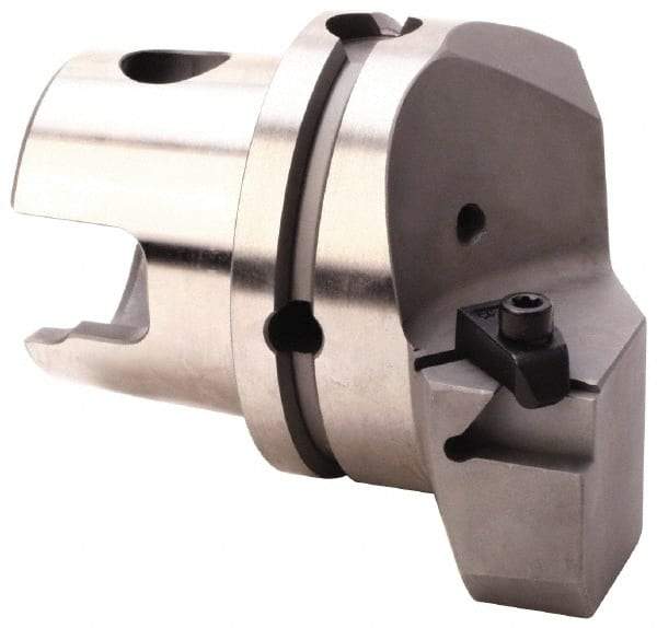 Kennametal - Insert Style NG 4L, 70mm Head Length, Left Hand Cut, Internal Modular Threading Cutting Unit Head - System Size KM80, 53mm Center to Cutting Edge, Series Top Notch - Top Tool & Supply