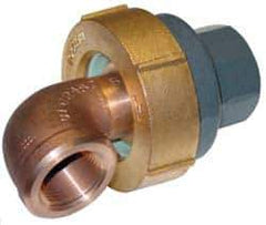 Barco - 5" Pipe, 5" Flange Thickness, Straight Casing, 90° Ball Swivel Joint - Bronze Ball & Nut with Iron Body, 300 psi Water, 200 psi Steam, Size Code 24, NPT Ends - Top Tool & Supply