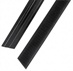 Rubbermaid - 47" Long x 1.1" Wide Microfiber Hook & Loop Replacement Set - Black, Hook & Loop - Top Tool & Supply