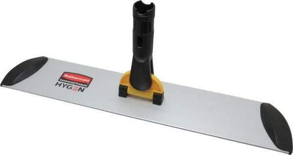 Rubbermaid - 18.1" Long x 3-1/2" Wide Aluminum Dust Mop Frame - Yellow, Quick Connect - Top Tool & Supply