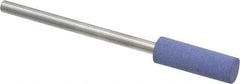 Value Collection - 5mm Max Diam x 15mm Long, Cylinder, Rubberized Point - Very Fine Grade, Ceramic, Mounted - Top Tool & Supply