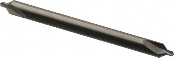 Hertel - #1 Plain Cut 82° Incl Angle Solid Carbide Combo Drill & Countersink - Top Tool & Supply