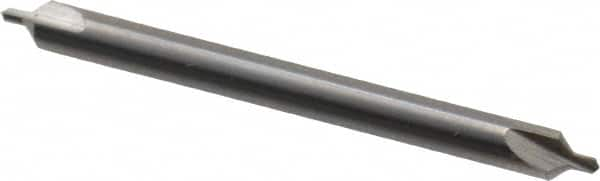 Hertel - #1 Plain Cut 90° Incl Angle Solid Carbide Combo Drill & Countersink - Top Tool & Supply