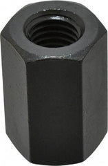 Gibraltar - 5/8-11 UNC, 1-5/8" OAL Steel Standard Coupling Nut - Black Oxide Coated, 1-1/16" Width Across Flats - Top Tool & Supply