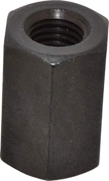 Gibraltar - 3/4-10 UNC, 1-7/8" OAL Steel Standard Coupling Nut - Black Oxide Coated, 1-1/4" Width Across Flats - Top Tool & Supply