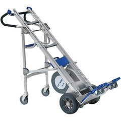 Wesco Industrial Products - 21-1/2" Wide x 39" High x 6-1/2" Deep, 10" Wheel Diam Hand Truck Kick Out Wheels - 725 Lb Load Capacity - Top Tool & Supply