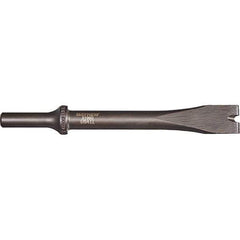 Mayhew - 1/2" Head Width, 6-1/4" OAL, Slotting Tool Chisel - Round Drive, Round Shank, Steel - Top Tool & Supply