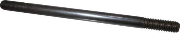 Gibraltar - 3/4-10 12" OAL Equal Double Threaded Stud - Alloy Steel, Black Oxide Finish, 2" Equal Thread Length - Top Tool & Supply