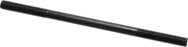 Gibraltar - M8x1.25 150mm OAL Equal Double Threaded Stud - Alloy Steel, Black Oxide Finish, 35mm Equal Thread Length, Metric - Top Tool & Supply