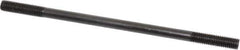 Gibraltar - M10x1.50 200mm OAL Equal Double Threaded Stud - Alloy Steel, Black Oxide Finish, 35mm Equal Thread Length, Metric - Top Tool & Supply