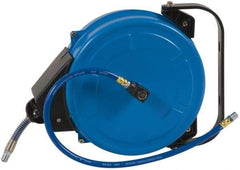 PRO-SOURCE - 33' Spring Retractable Hose Reel - 300 psi, Hose Included - Top Tool & Supply