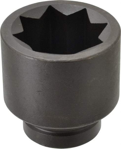 Proto - 1" Drive 2" Impact Socket - 8 Points, 3-1/2" OAL - Top Tool & Supply