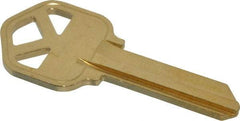 Made in USA - Kwikset Key Blank - Brass - Top Tool & Supply