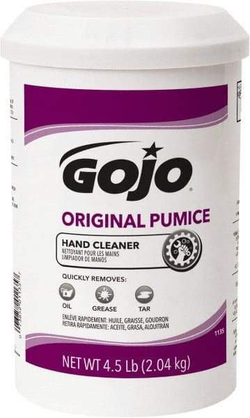 GOJO - 4.5 Lb Dispenser Refill Cream Waterless Hand Cleaner - White, Unscented - Top Tool & Supply