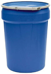 Eagle - 30 Gallon Capacity, Metal Lever Lock, Blue Lab Pack - 5 Gallon Container, Polyethylene, 396 Lb. Capacity, UN 1H2/X120/S; UN 1H2/Y180/S Listing - Top Tool & Supply