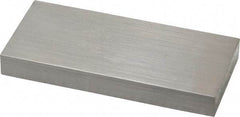 Mitutoyo - 3" Rectangular Steel Gage Block - Accuracy Grade AS-1, Includes Certificate of Inspection - Top Tool & Supply