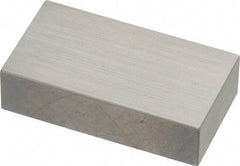 Mitutoyo - 0.75" Rectangular Steel Gage Block - Accuracy Grade AS-1, Includes Certificate of Inspection - Top Tool & Supply