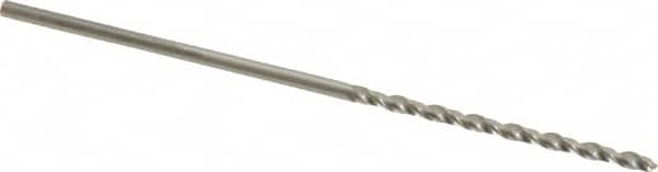 #60, 118° Drill Point, 1.02mm Shank Diam, Fast Spiral Circuit Board Drill Bit 5/8″ Flute Length, 1-1/2″ OAL