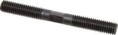 Gibraltar - 1/2-13 4-1/2" OAL Equal Double Threaded Stud - Alloy Steel, Black Oxide Finish, 1-1/2" Equal Thread Length - Top Tool & Supply