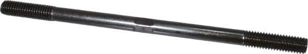 Gibraltar - 1/2-13 9" OAL Equal Double Threaded Stud - Alloy Steel, Black Oxide Finish, 1-1/2" Equal Thread Length - Top Tool & Supply