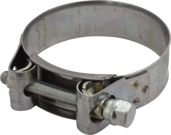 Mikalor - 3" Hose, 0.98" Wide x 0.04" Thick, T-Bolt Hose Clamp - 2.87 to 3.11" Diam, Stainless Steel Band, Housing & Zinc Plated Screw - Top Tool & Supply