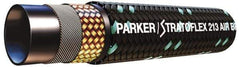 Parker - -6 Hose Size, 5/16" ID x 0.62" OD, 1,500 psi Work Pressure Hydraulic Hose - 770" Long Coil, 1-1/4" Radius, Synthetic Rubber, -50°F to 302°F - Top Tool & Supply