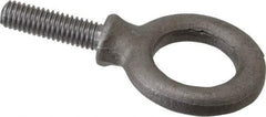 Gibraltar - 1,480 Lb Capacity, Alloy Steel, 3/8 Thread, Fixed Lifting Eye Bolt - Fully Threaded, 1-1/4" Shank, 1-1/4" Thread Length, Shoulder - Top Tool & Supply