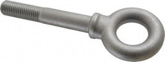 Gibraltar - 9,000 Lb Capacity, Steel, 1-8 Thread, Lifting Eye Bolt - Partially Threaded, 6" Shank, 2-1/2" Thread Length, Shoulder - Top Tool & Supply