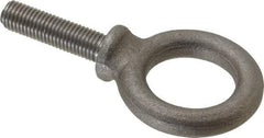 Gibraltar - 900 Lb Capacity, Steel, 5/16-24 Thread, Fixed Lifting Eye Bolt - Fully Threaded, 1-1/8" Shank, 1-1/8" Thread Length, Shoulder - Top Tool & Supply