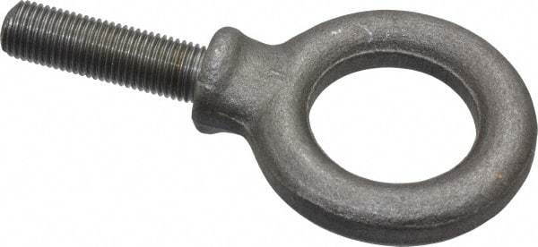 Gibraltar - 1,300 Lb Capacity, Steel, 3/8-24 Thread, Fixed Lifting Eye Bolt - Fully Threaded, 1-1/4" Shank, 1-1/4" Thread Length, Shoulder - Top Tool & Supply