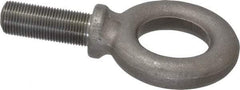 Gibraltar - 5,000 Lb Capacity, Steel, 3/4-16 Thread, Fixed Lifting Eye Bolt - Fully Threaded, 2" Shank, 2" Thread Length, Shoulder - Top Tool & Supply