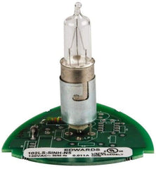 Edwards Signaling - Halogen Lamp, Clear, Steady, Stackable Tower Light Module - 120 VAC, 0.11 Amp, IP54, IP65 Ingress Rating, 3R, 4X NEMA Rated, Panel Mount, Pipe Mount - Top Tool & Supply