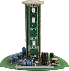 Edwards Signaling - LED Lamp, Blue, Flashing, Stackable Tower Light Module - 24 VDC, 0.06 Amp, IP54, IP65 Ingress Rating, 3R, 4X NEMA Rated, Panel Mount, Pipe Mount - Top Tool & Supply