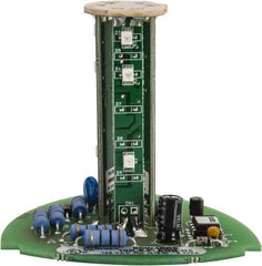 Edwards Signaling - LED Lamp, Blue, Flashing, Stackable Tower Light Module - 120 VAC, 0.02 Amp, IP54, IP65 Ingress Rating, 3R, 4X NEMA Rated, Panel Mount, Pipe Mount - Top Tool & Supply