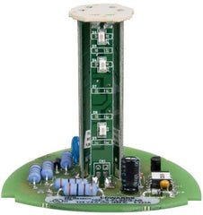 Edwards Signaling - LED Lamp, Green, Flashing, Stackable Tower Light Module - 120 VAC, 0.02 Amp, IP54, IP65 Ingress Rating, 3R, 4X NEMA Rated, Panel Mount, Pipe Mount - Top Tool & Supply