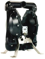 ARO/Ingersoll-Rand - 1" NPT, Metallic, Air Operated Diaphragm Pump - Santoprene Diaphragm, Aluminum Housing - Top Tool & Supply