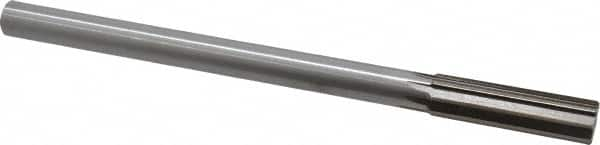 Interstate - 0.64" High Speed Steel 6 Flute Chucking Reamer - Top Tool & Supply