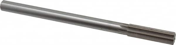 Interstate - 0.643" High Speed Steel 6 Flute Chucking Reamer - Top Tool & Supply