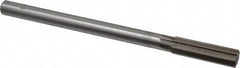 Interstate - 0.646" High Speed Steel 6 Flute Chucking Reamer - Top Tool & Supply