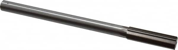 Interstate - 0.661" High Speed Steel 6 Flute Chucking Reamer - Top Tool & Supply